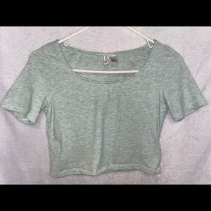 H&M - Mint crop top